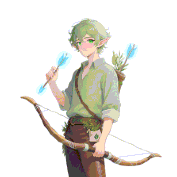 8-bit Game Style Result